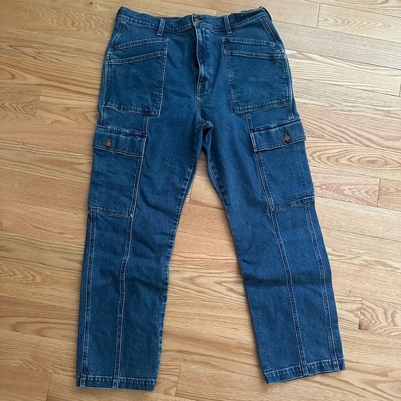 Madewell 90s straight cargo jeans - Picture 1 of 3